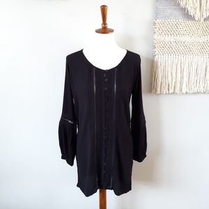 Auguste | Embroidered Peasant Tunic